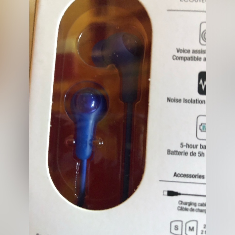 JVC Bluetooth Earbuds - Color blue - Picture 3 of 3